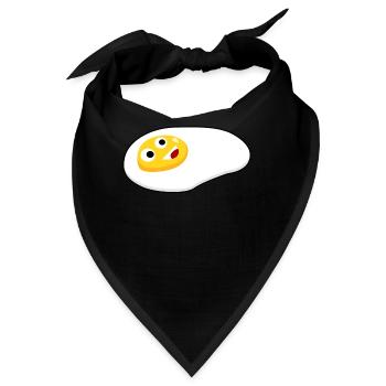 Eggs Happy Egg - Bandana - Schwarz - Vorne