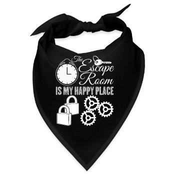 Escape Room - Bandana - Schwarz - Vorne