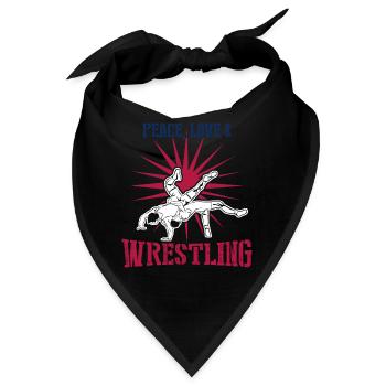 Wrestling Joke Wrestler - Bandana - Schwarz - Vorne