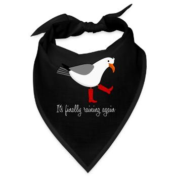 Seagull Rain Boots Gull - Bandana - Schwarz - Vorne