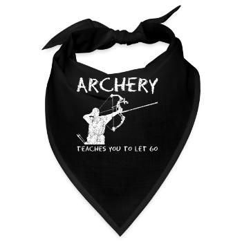 Compound Bow Shooting Joke Archery Bow - Bandana - Schwarz - Vorne
