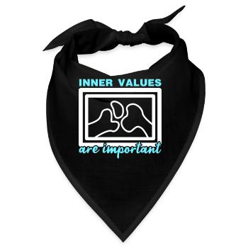 X -ray Bones Radiography Radiology - Bandana - Schwarz - Vorne