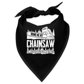 Chain Saw Chainsaw - Bandana - Schwarz - Vorne