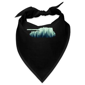 Combat Tank Tank Driver - Bandana - Schwarz - Vorne