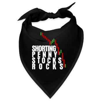 Trader Capitalism Stocks Stock exchange - Bandana - Schwarz - Vorne
