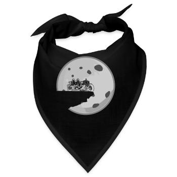 Trike Triker Trike Driver Moon Trikes - Bandana - Schwarz - Vorne