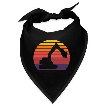 Bagger - Bandana - Schwarz - Vorne