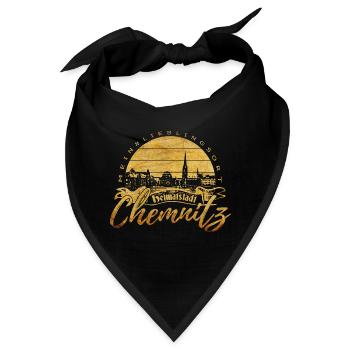 Chemnitz - Bandana - Schwarz - Vorne