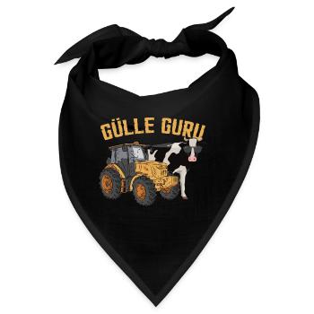 Gülle Guru - Bandana - Schwarz - Vorne