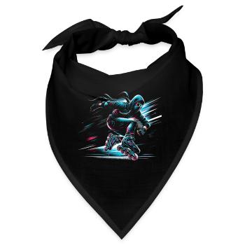 Rollerblade Ninja 12 - Bandana - Schwarz - Vorne