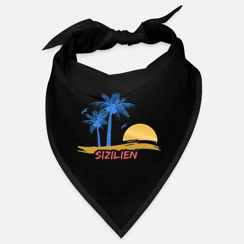Beach Sicily Bandana
