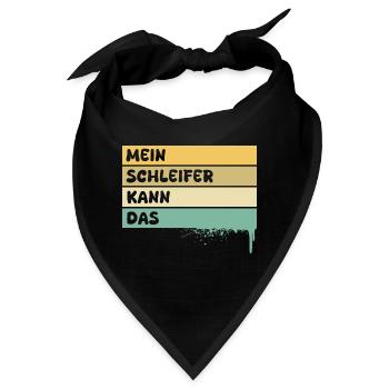 Beruf Schleifer - Bandana - Schwarz - Vorne