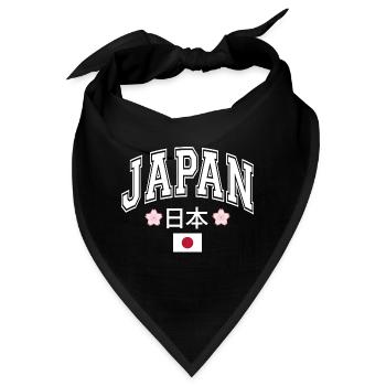 Japan - Bandana - Schwarz - Vorne