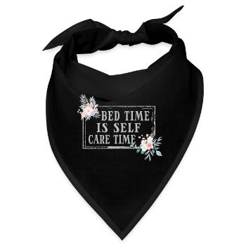 Bed Time Napetizer Selbstpflege Schlafsofa - Bandana - Schwarz - Vorne