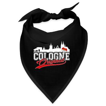 Cologne Original - Kölner Original Kölle - Bandana - Schwarz - Vorne