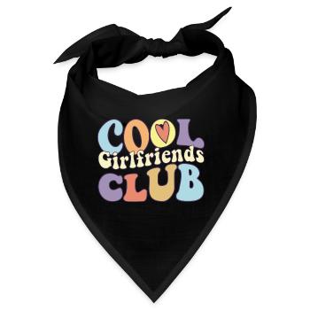 Cool Girlfriend Club Somebody's Feral Girlfriend - Bandana - Schwarz - Vorne