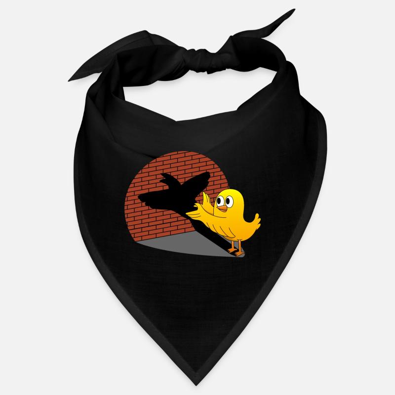Vogel Schattenfigur Schattenbild Schattenspiel Bandana