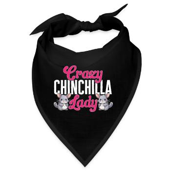 Chinchilla - Bandana - Schwarz - Vorne