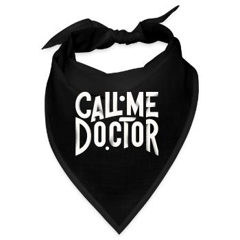 Call Me Doctor 27 - Bandana - Schwarz - Vorne