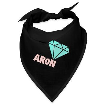 Edel Aron - Bandana - Schwarz - Vorne