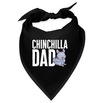 Chinchilla - Bandana - Schwarz - Vorne
