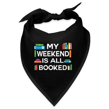My Book smells Better than your Tablet - Bandana - Schwarz - Vorne