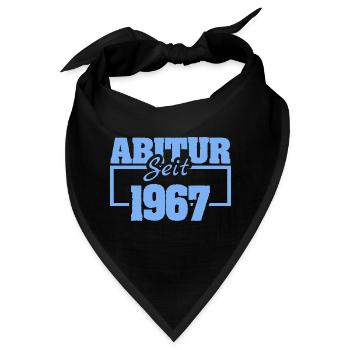 Abi 1967 - Bandana - Schwarz - Vorne