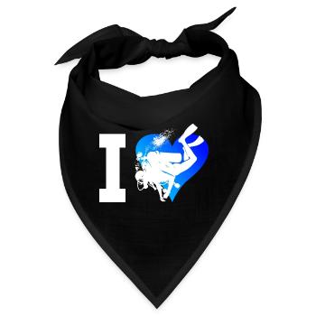 Scuba Diver Free Dive Taucher Diver Tauchen - Bandana - Schwarz - Vorne