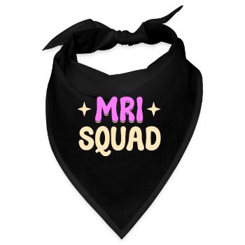 MRI Squad RAD Tech - Bandana - Schwarz - Vorne
