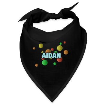 Aidan Aidan - Bandana - Schwarz - Vorne