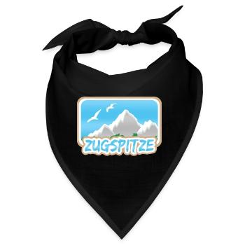 Zugspitze - Bandana - Schwarz - Vorne