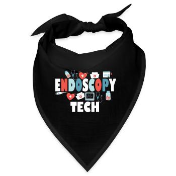 Unique Endoscopy Nurse and Gastro Squad Designs - Bandana - Schwarz - Vorne