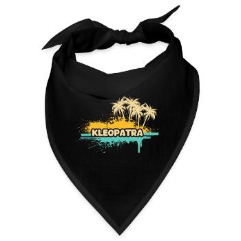 Urlaub Kleopatra - Bandana - Schwarz - Vorne