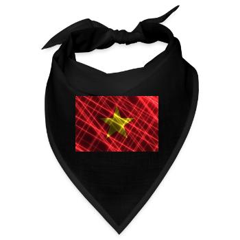 Vietnam - Bandana - Schwarz - Vorne