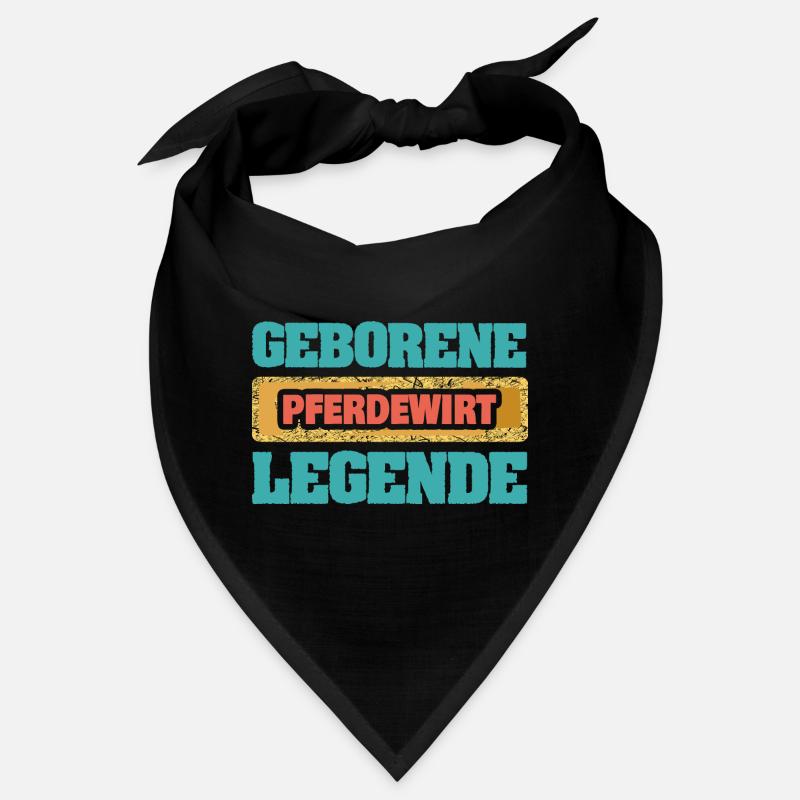 Éleveur de chevaux comme profession Bandana