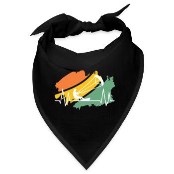 Kitesurfing - Bandana - Schwarz - Vorne