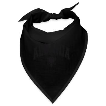 Albanien - Bandana - Schwarz - Vorne