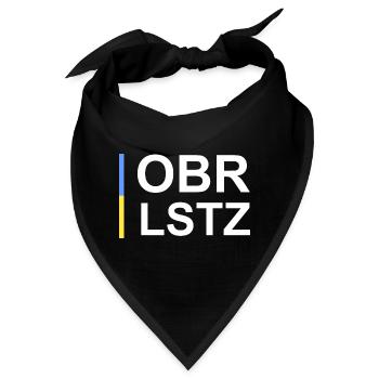 Oberlausitz - Bandana - Schwarz - Vorne