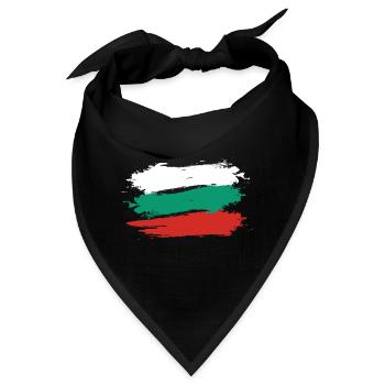 Bulgarien - Bandana - Schwarz - Vorne