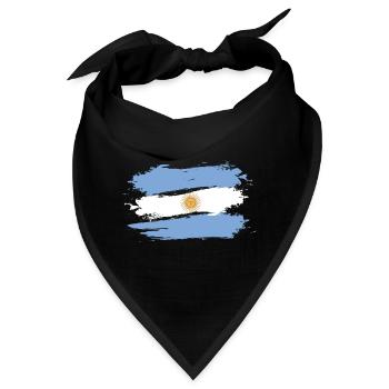Argentinien - Bandana - Schwarz - Vorne