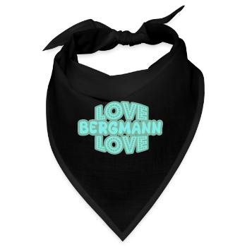 Bergmann - Bandana - Schwarz - Vorne