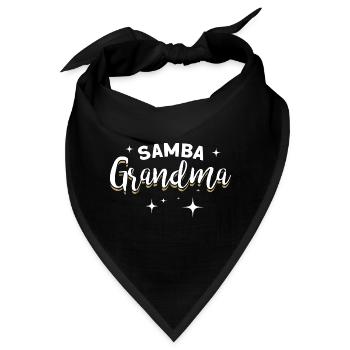 Samba - Bandana - Schwarz - Vorne