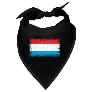 Luxemburg Luxemburg - Bandana - Schwarz - Vorne