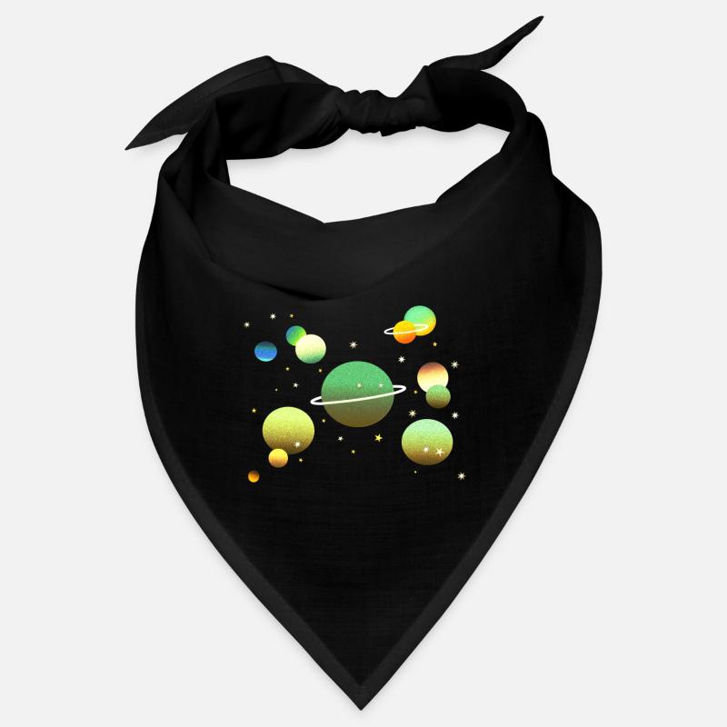 Space Galaxy Planet Stars Bandana