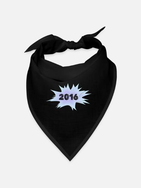 Speech bubble 2016 - Bandana - black - Front