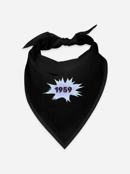 1959 - Bandana - black - Front