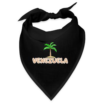 Venezuela - Bandana - Schwarz - Vorne