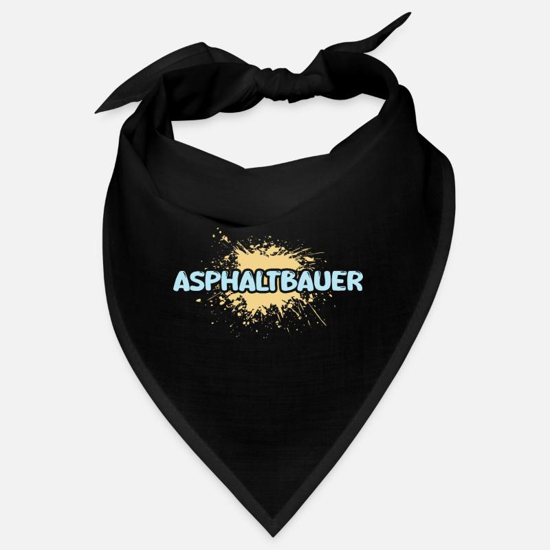 Asphalt builder as a job Bandana