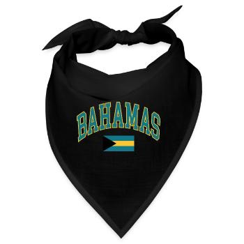 Bahamas - Bandana - Schwarz - Vorne