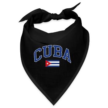 Cuba - Bandana - Schwarz - Vorne